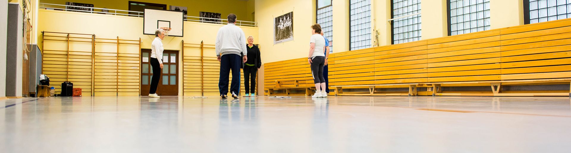 leere Turnhalle